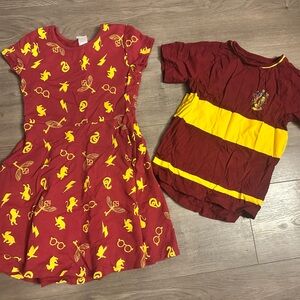 Harry Potter dress and matching shirt